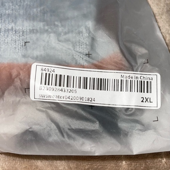 SHEIN LUNE Plus Drop Shoulder
Colorblock Sweater - Size 16 (2XL) - Picture 9 of 9